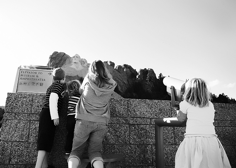 Mt. Rushmore and my kids...